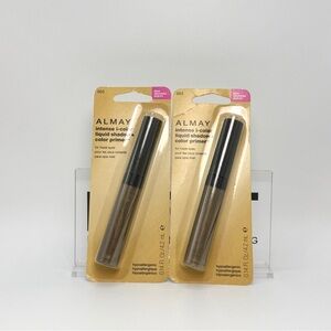 Lot of 2 X Almay Intense i-Color Liquid Shadow + Color Primer for Hazel Eyes 053